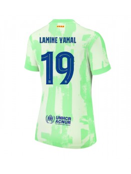 Barcelona Lamine Yamal #19 Ausweichtrikot für Frauen 2024-25 Kurzarm